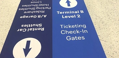 Wayfinding Floor Graphics