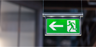 Emergency Exit Indicator