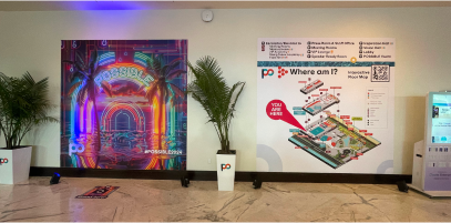 Step & Repeat Banner Display