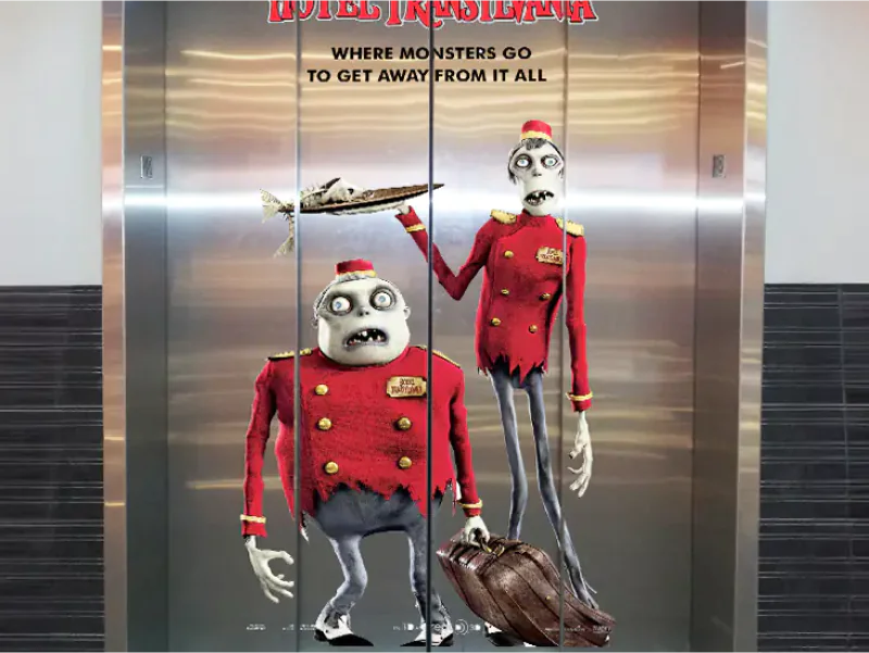 Elevator Graphic Design